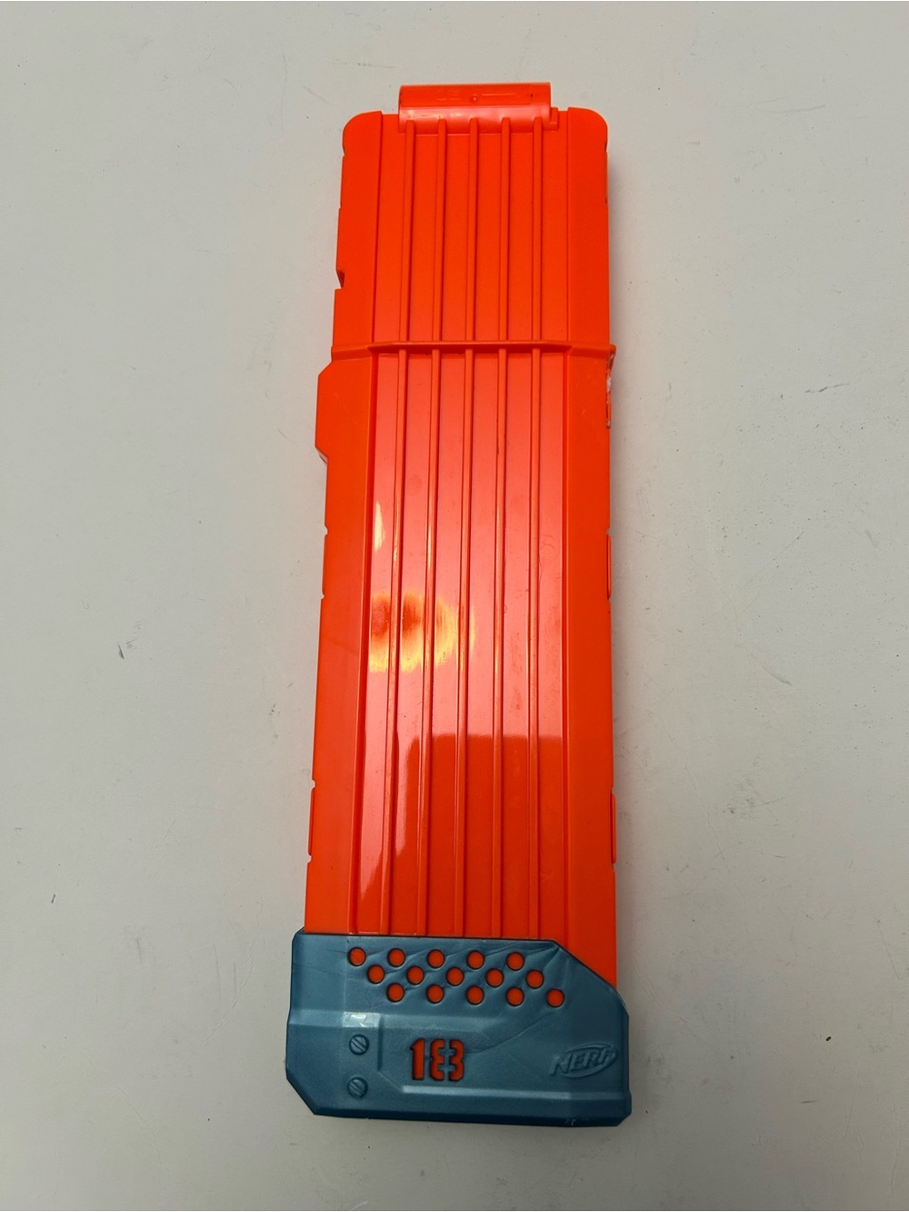 Nerf Orange Dart Magazine with Blue Base